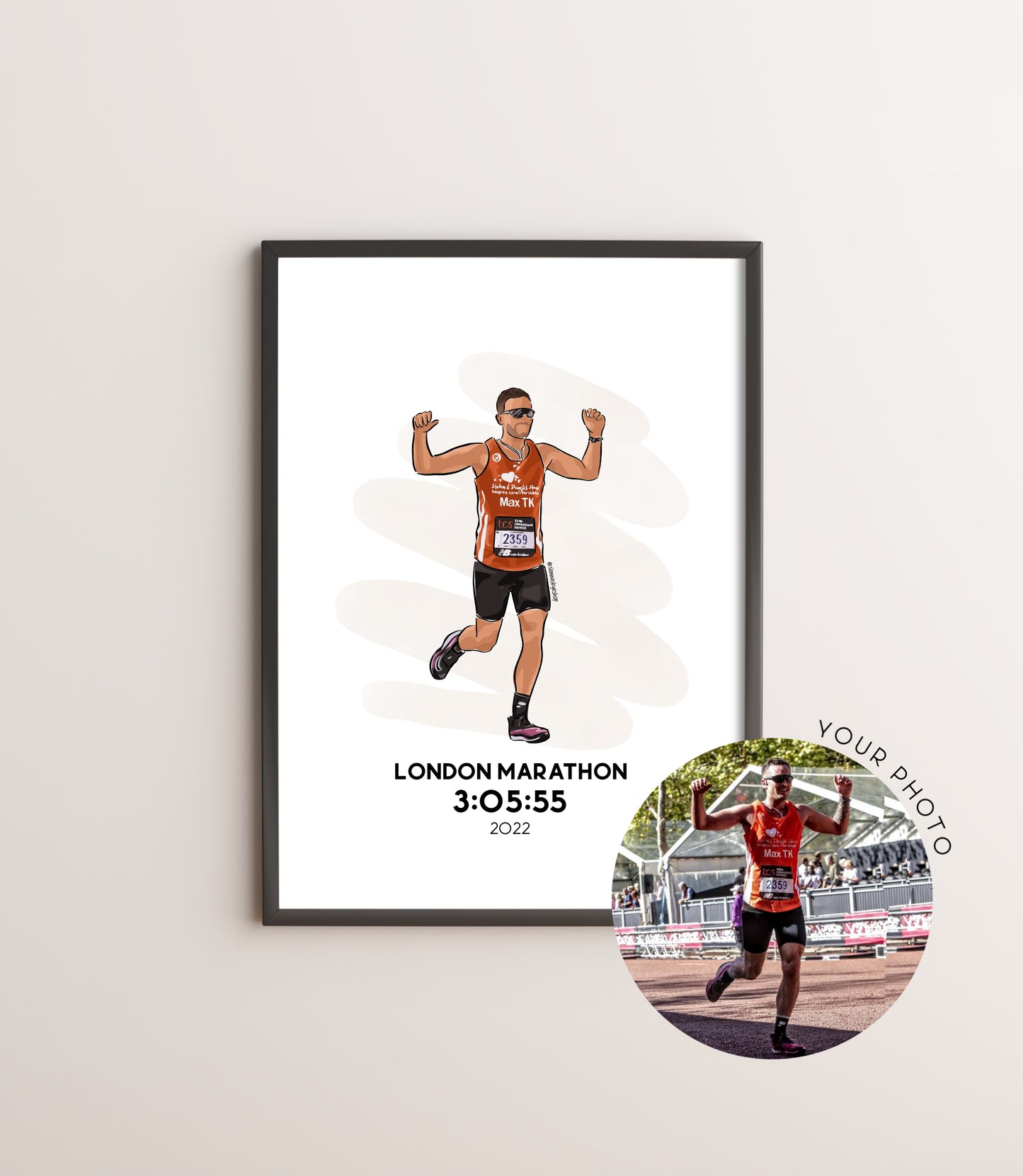 London Marathon Print - MyBestMoments