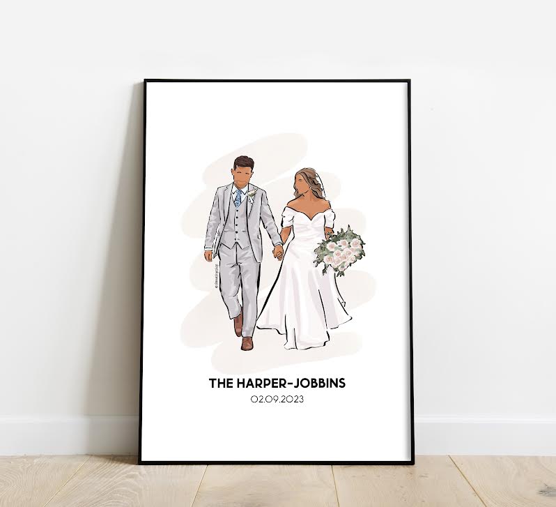 Wedding Couple Print - MyBestMoments