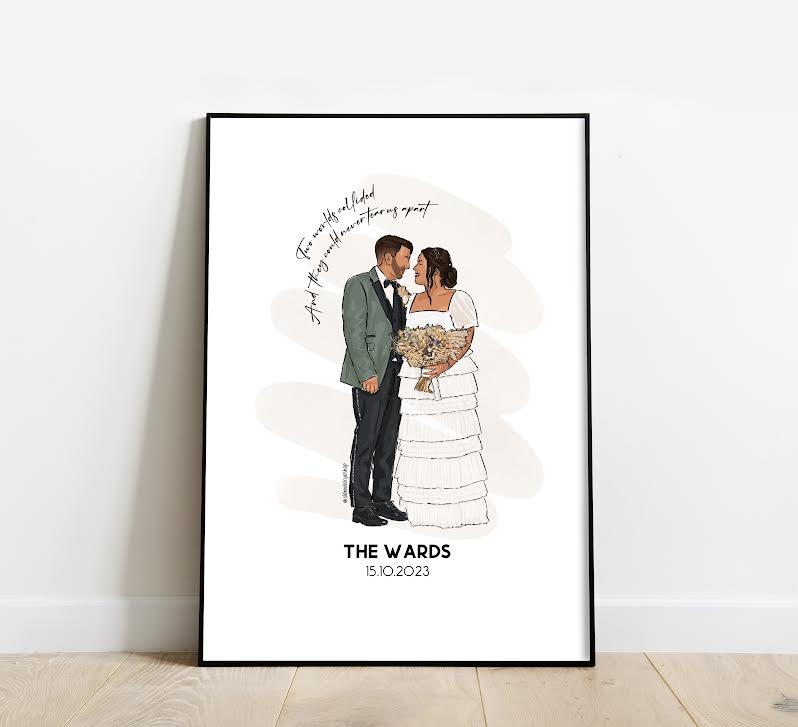 Wedding Couple Print - MyBestMoments