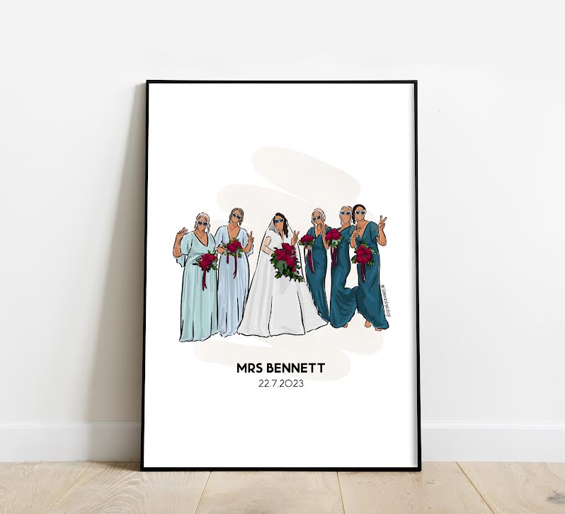 Bridesmaids Print - MyBestMoments