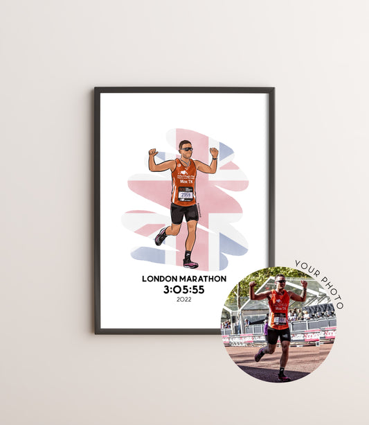 London Marathon Print - MyBestMoments