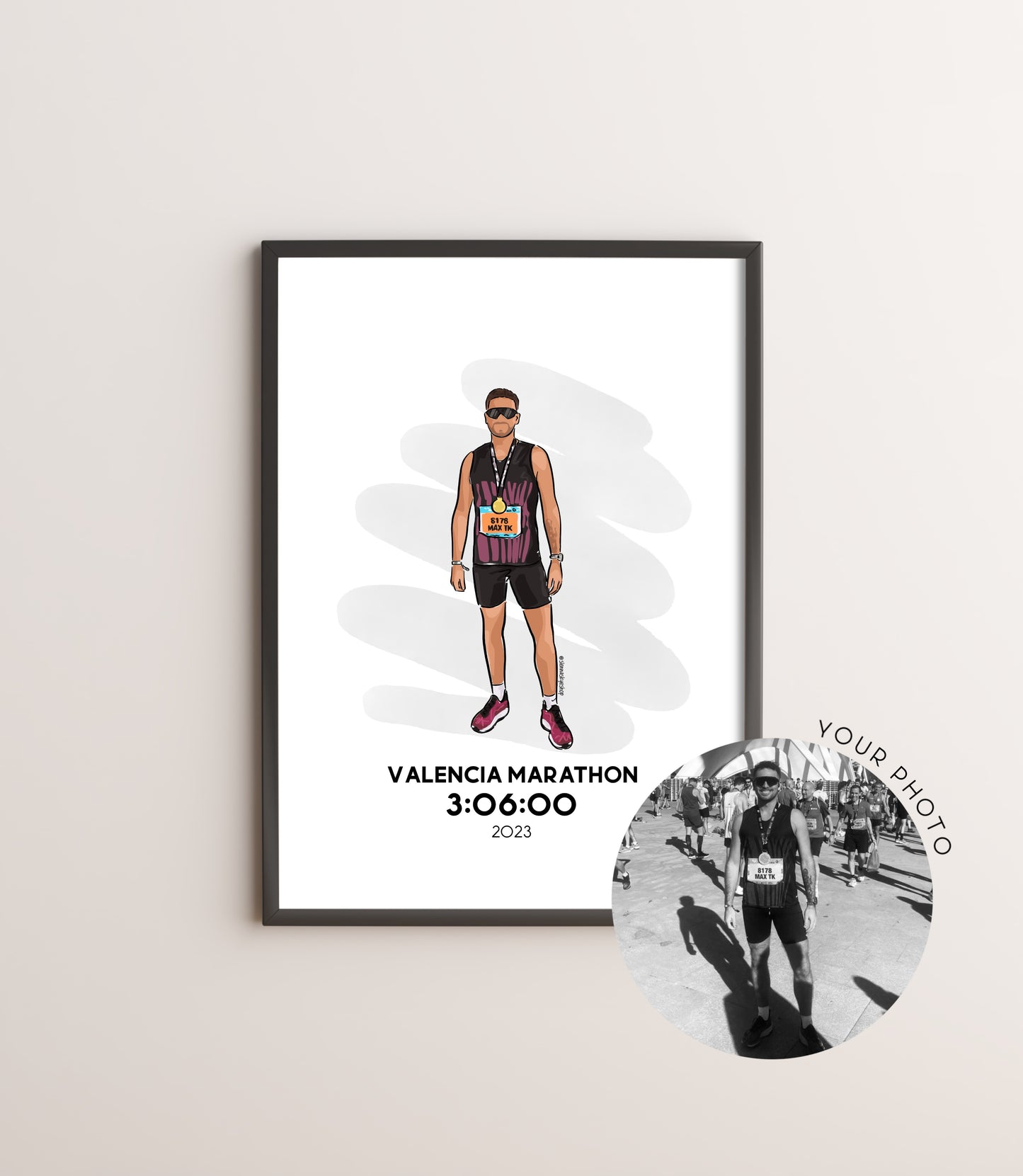 London Marathon Print - MyBestMoments