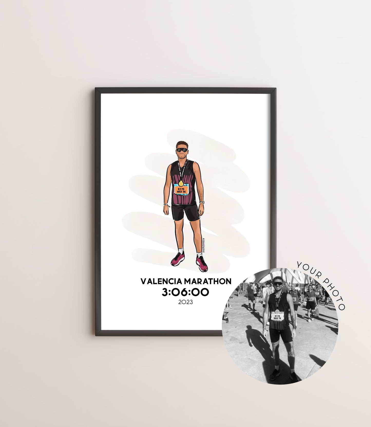 London Marathon Print - MyBestMoments