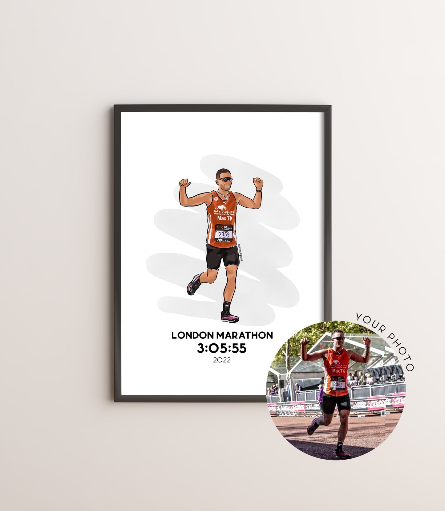 London Marathon Print - MyBestMoments