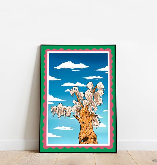 Jungle Isn’t Massive Tree - Glastonbury Festival Inspired Print