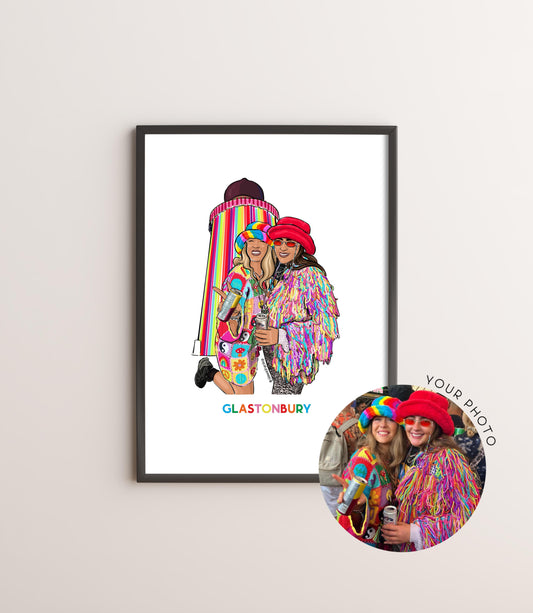 Glastonbury Print - MyBestMoments