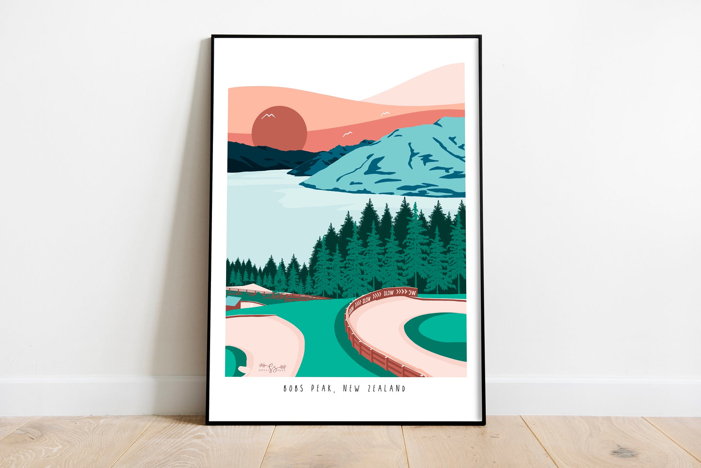 New Zealand, Queenstown - Travel Print