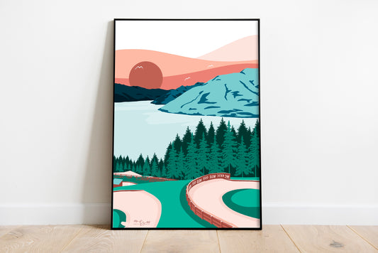 New Zealand, Queenstown - Travel Print