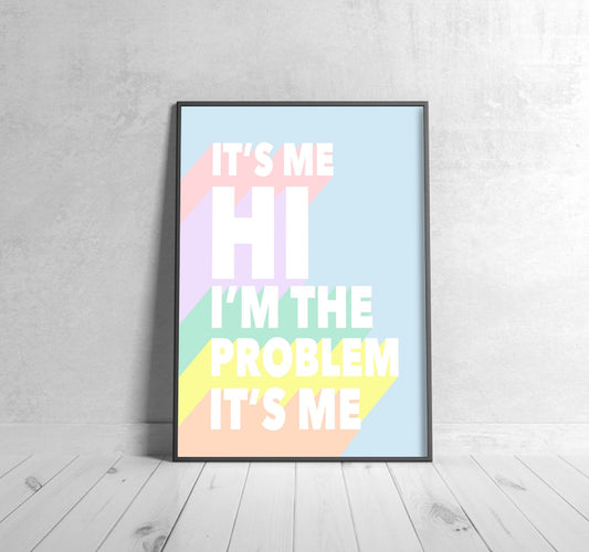 Anti-Hero, Taylor Swift - Song Print