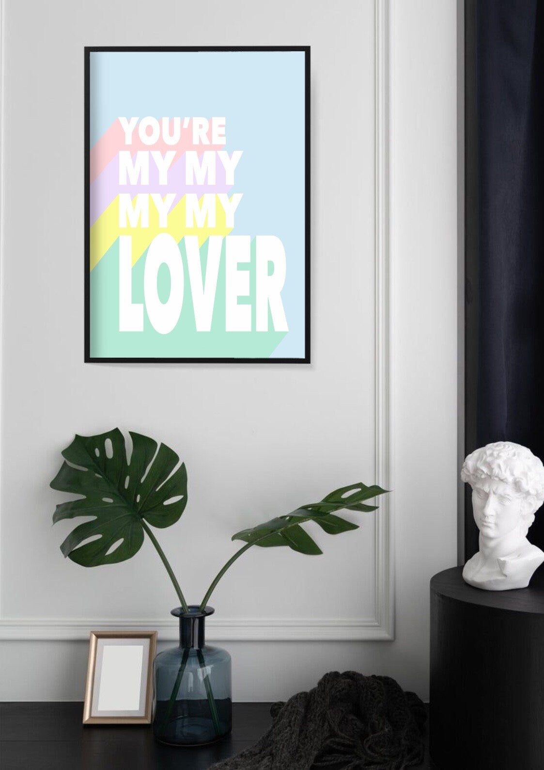 Lover, Taylor Swift - Song Print