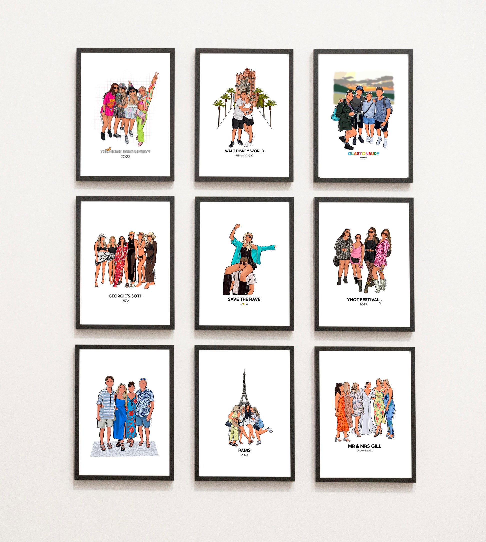 Additional Printed Copies of MyBestMoments | Personalised Illustration